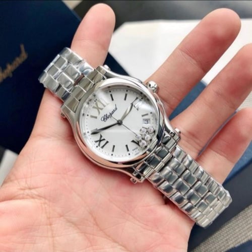 ساعة شوبارد نسائية طبق الاصل جودة عالية