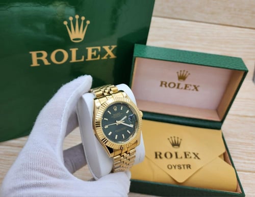 ساعة رولكس جامبوا رجالي درجه اولى بطاريه