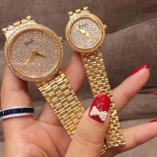 ساعة بياجيت نسائيه فل زركون