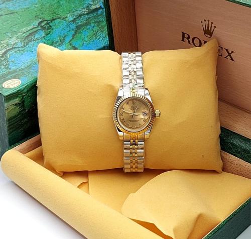 ساعة نسائيه رولكس طبق الاصل
