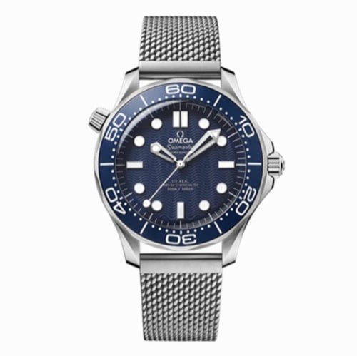 ساعة اوميغا اوتوماتيك موديل حصير مقاس41