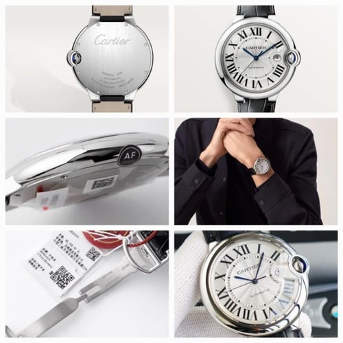 ساعة كارتير دو كارتييه اتوماتيك مكينه مكشوف مقاس41