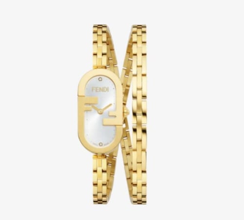 ساعة فندي نسائي لفتين طبق الاصل