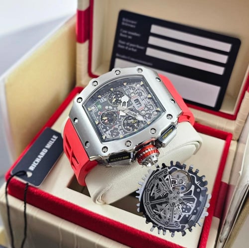 ساعة ريتشارد ميل رجالي مكينه اتماتيك مكشوف