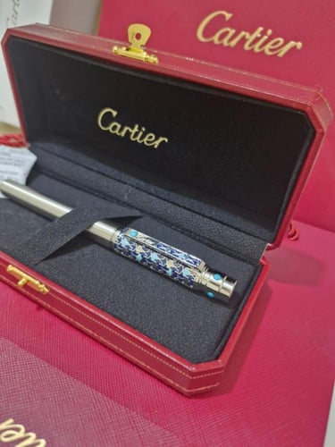 قلم كارتير سانتوس درجه اولى متوفر الغطاء والفرار