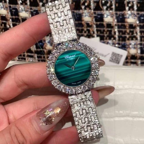 ساعه شوبارد نسائيه زركون