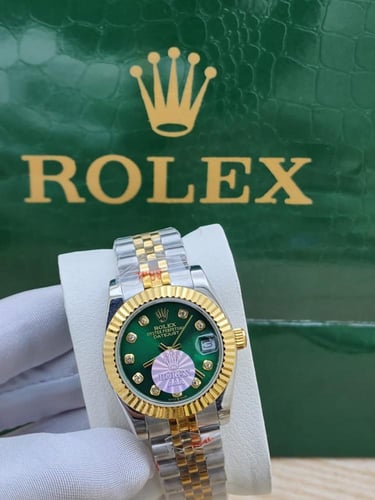 ساعة رولكس نسائي موديل كلاسيك فخامة