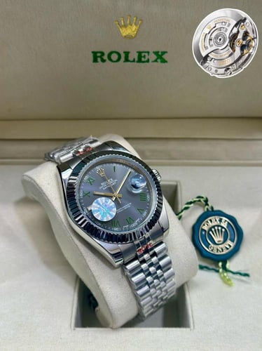 ساعة رولكس رجالي جودة عالية اتوماتيك مقاس 40m