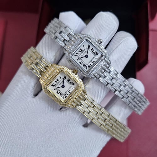 ساعة كارتير بانثر نسائية فل زركون
