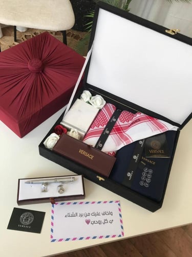 طقم رجالي فرزاتشي قماش معا شماغ