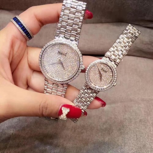 ساعة بياجيت نسائيه فل زركون