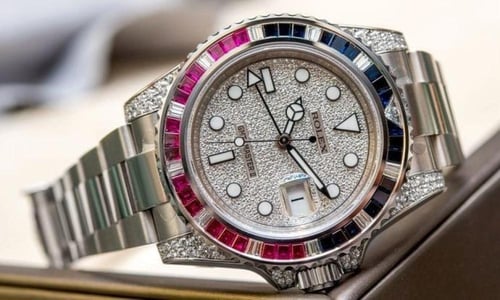 ساعة رولكس رجالي اتوماتيك موديل يخت ماستر فل زركون