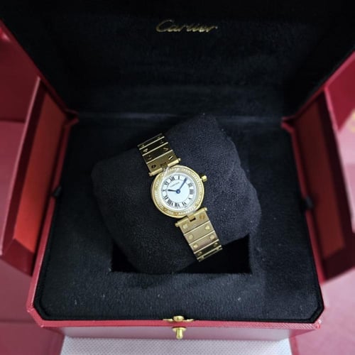 ساعة كارتير سانتوس نسائية مقاس24mm