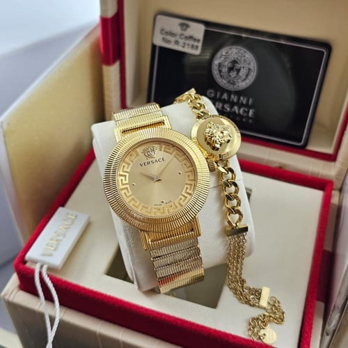 ساعه فرزاتشي نسائي معا اسواره طبق الاصل