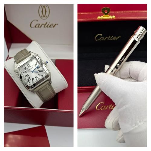 طقم ساعة معا قلم كارتير درجه اولى