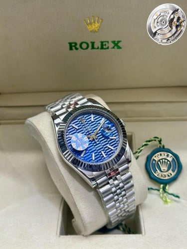 ساعات رولكس رجالية إطار مخطط مكينه اتوماتيك مقاس 4...