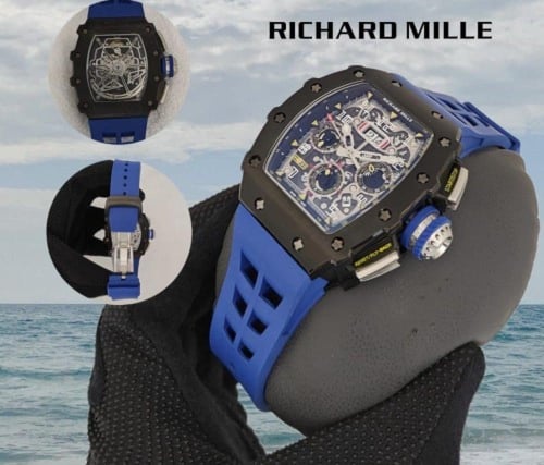 ساعات ريتشارد ميل رجالي اتوماتيك مقاس 43