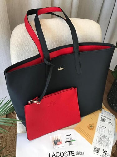 شنطه لاكوست هاي كواليتي معا ملحقاتها