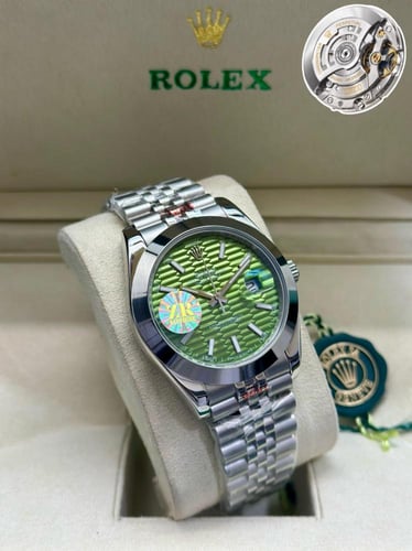 ساعة رولكس رجالي جودة عالية اتوماتيك مقاس 40m