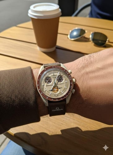 ساعة اوميقاء سواتش طبق الاصل جودة عالية