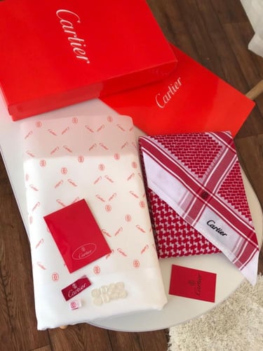 قماش معا شماغ هدايا العيد