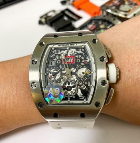 ساعات ريتشارد ميل رجالي اتوماتيك مقاس 43