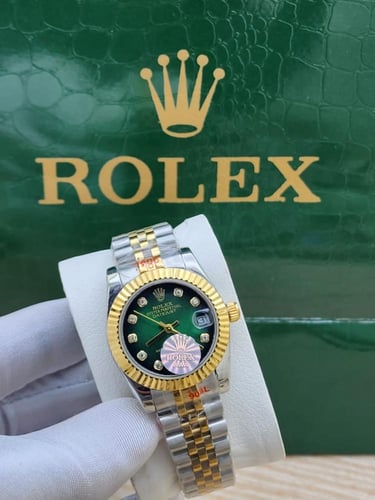 ساعة رولكس نسائي موديل كلاسيك فخامة