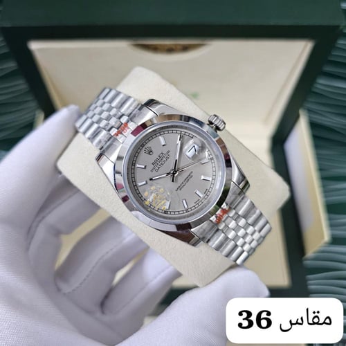 ساعة رولكس رجالي موديل ديتجست كلاسيك مقاس ت36mm