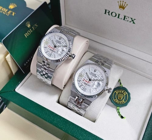 ساعة رولكس موديل لاند دويلر مكينة مكشوف