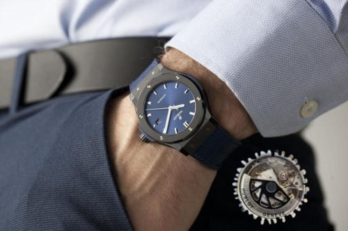 ساعة هوبلت رجالية مقاس 42اتوماتيك