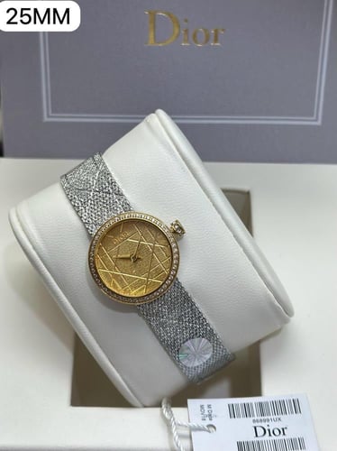 ساعة ديور نسائي حصير طبق الاصل