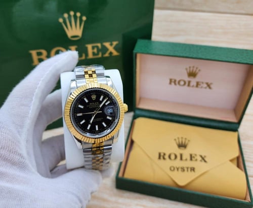 ساعة رولكس جامبوا رجالي درجه اولى بطاريه