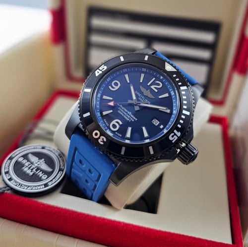 ساعة بريتلينغ رجالي كوبي طبق الاصل ربل مقاس44m