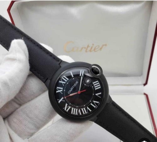 ساعة كارتير رجالي موديل بالون بلو بلاك مقاس 42mm