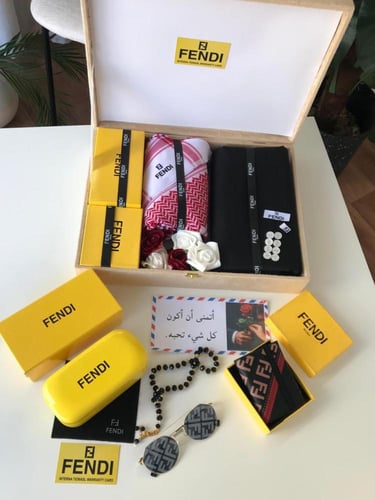 بوكس هدايا رجالي فندي