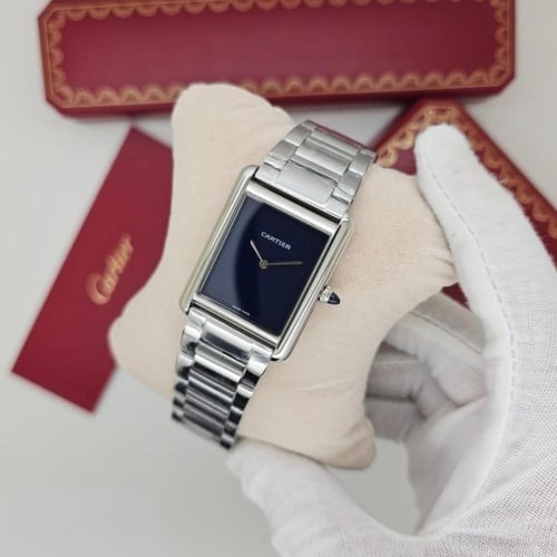 ساعة كارتير تانك مستطيل رجالي طبق الاصل