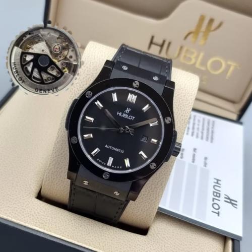 ساعة هوبلت رجالية مقاس 42درجه اولى فخم طبق الاصل