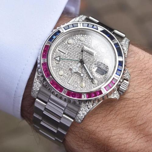 ساعة رولكس اتوماتيك رجالية