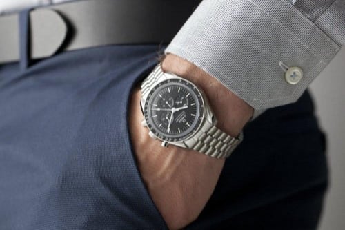 ساعة اوميغا رجالي مكينة اتوماتيك كونغراف مقاسm40