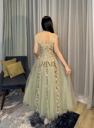 فستان ميدي مورد 1142