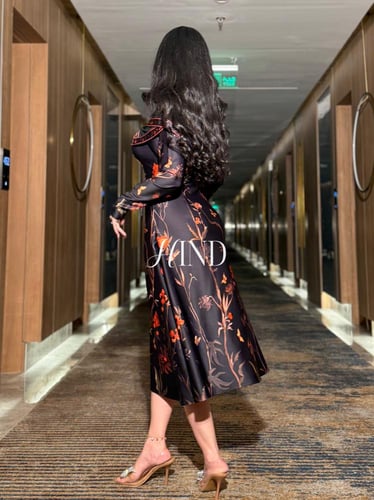 فستان مورد انيق 1064