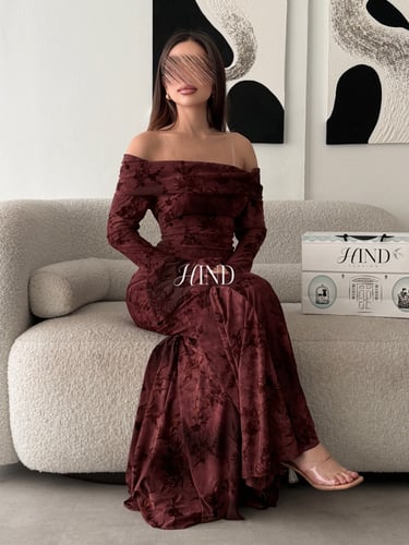 فستان كريب ناعم 1131