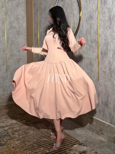 فستان باربي ناعم 1134