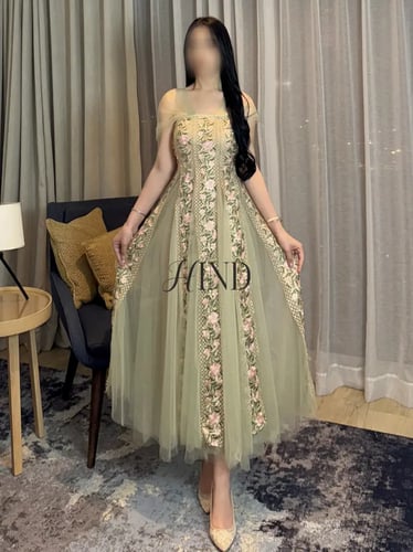 فستان ميدي مورد 1142