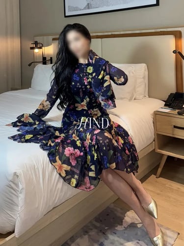 شيفون كحلي مورد 1144