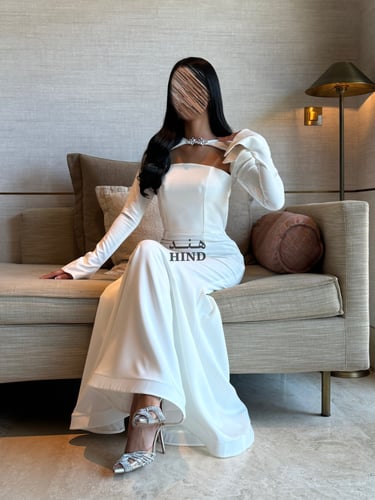 فستان باربي ابيض 1037