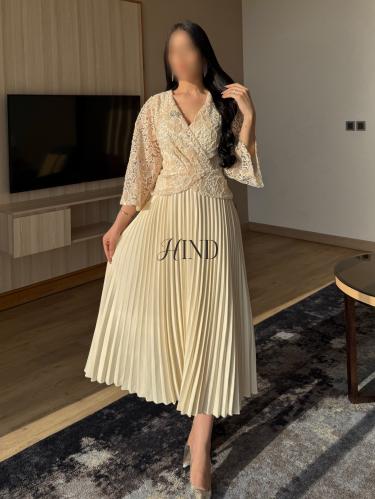 فستان بليسيه انيق 1147