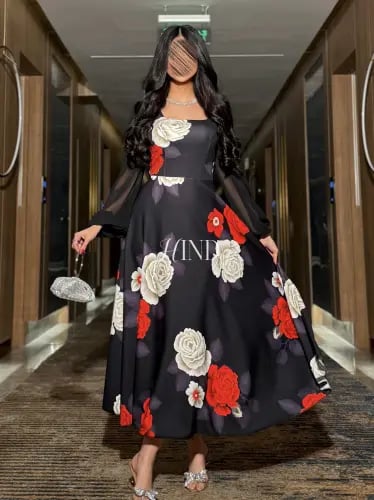 فستان مورد ناعم 1139