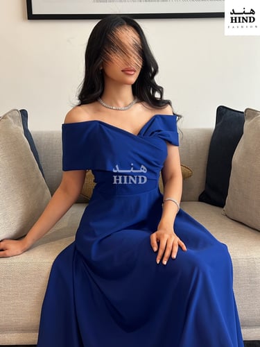 فستان ميدي كريب 1002