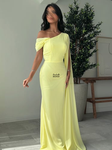 فستان ليموني ناعم 1095